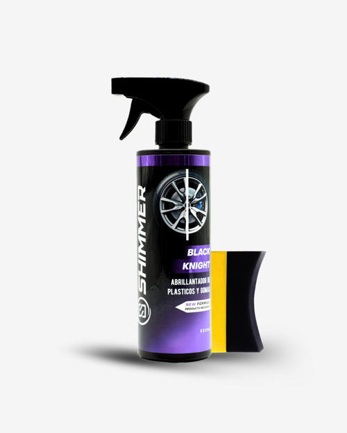 BLACK KNIGHT - Abrillantador de Plásticos y Gomas