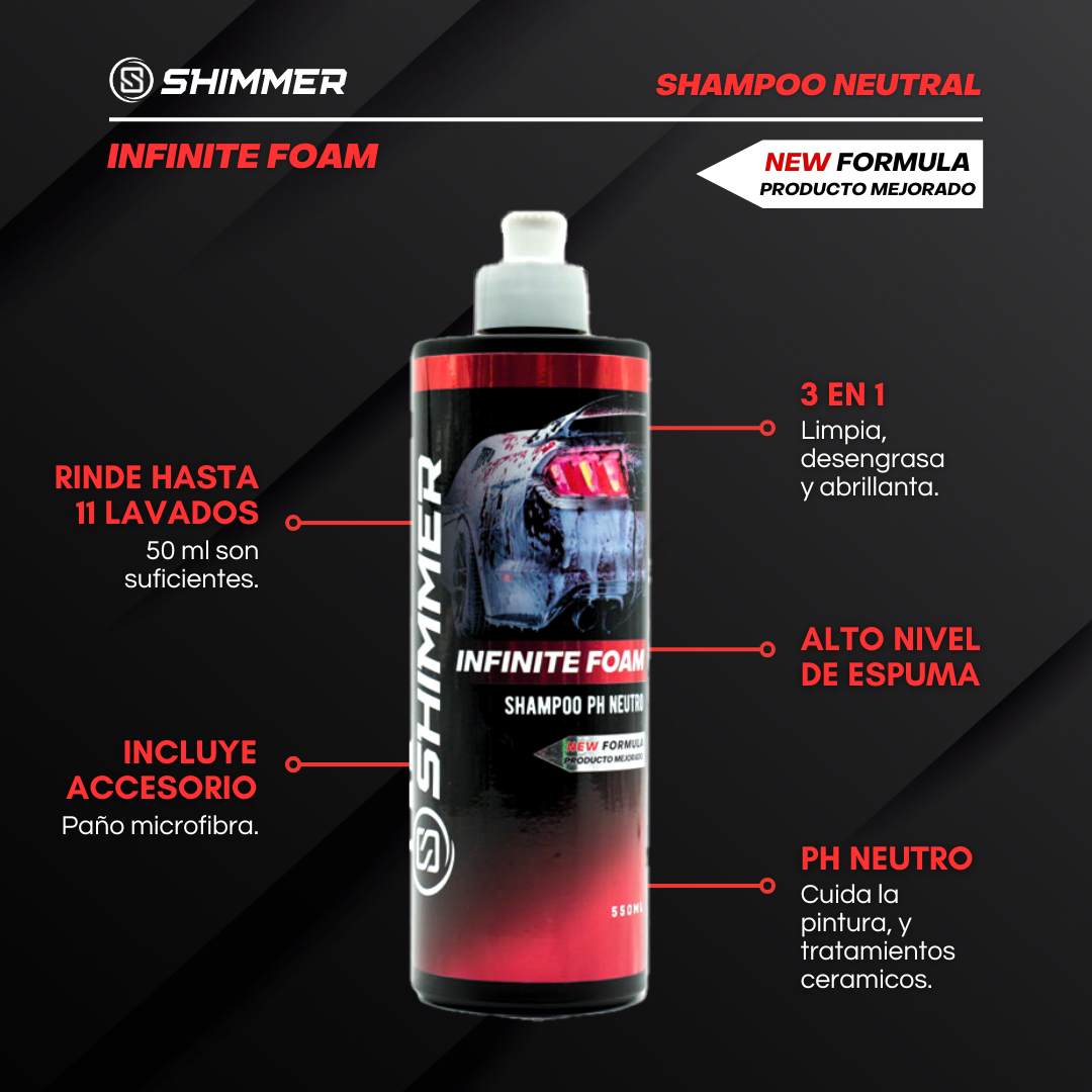 INFINITE FOAM - Shampoo Neutral