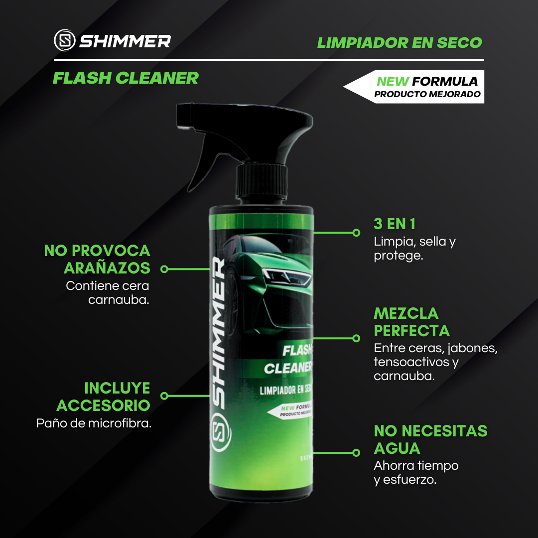 FLASH CLEANER - Limpiador en Seco